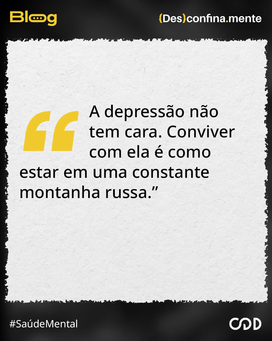 Um relato existencial sobre a minha depressão e o impacto que ela tem na minha vida