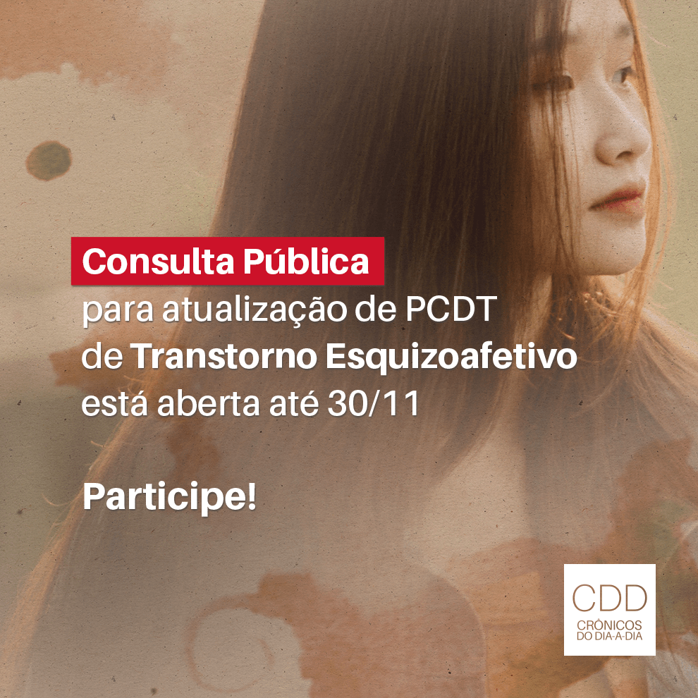 Consulta Pública para atualização de PCDT de Transtorno Esquizoafetivo está aberta até 30/11