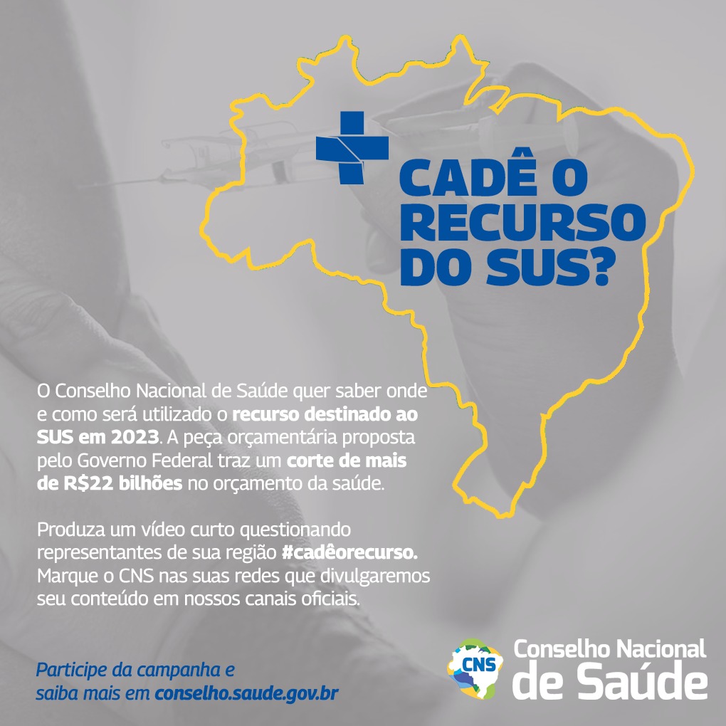 Cortes na saúde para 2023